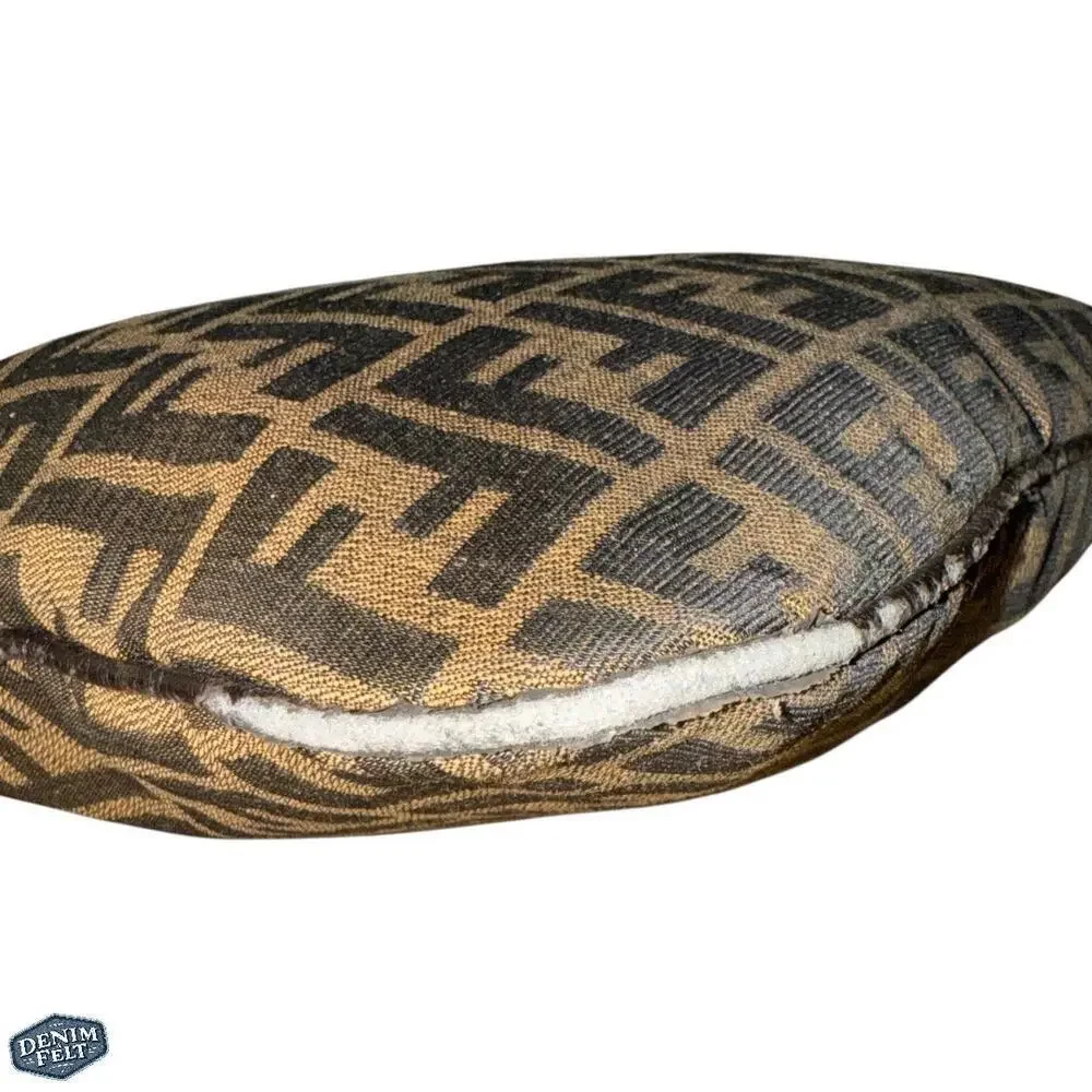 FENDI Women’s Brown/Black Zucca Canvas‎ Shoulder Bag/Purse